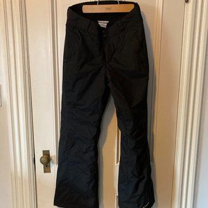 Women's Black Columbia Snow Pants - Medium